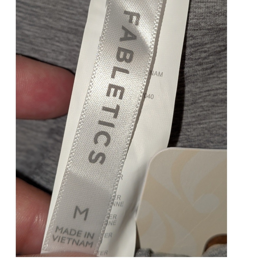 Fabletics Cloud Womens Heather Gray Drawstring Jo… - image 4